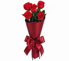 Букет 5 Красных роз Эдлесс Лав в Мурино
