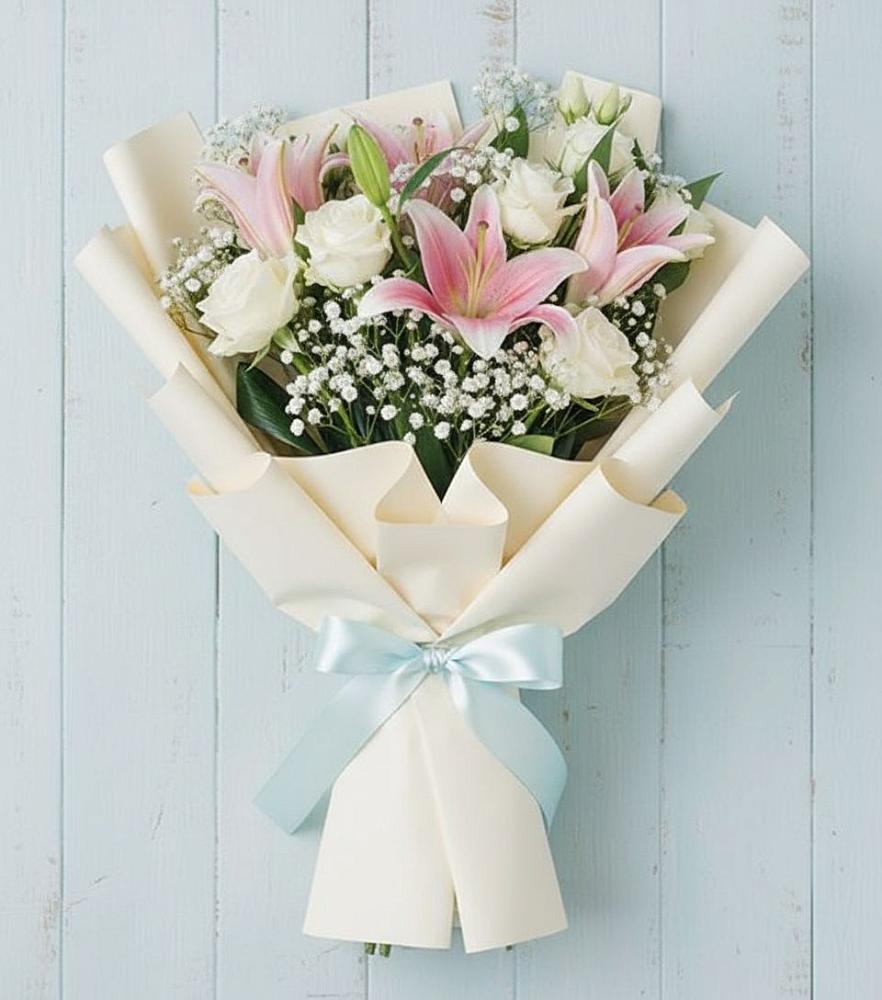 Букет цветов из: Лилии в Мурино