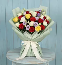 Букет цветов из:  Розы в Мурино
