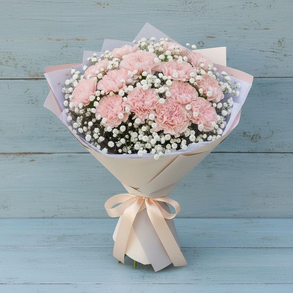 Букет цветов из: Гвоздики в Мурино