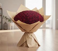 Букет 101 Красная роза в Мурино