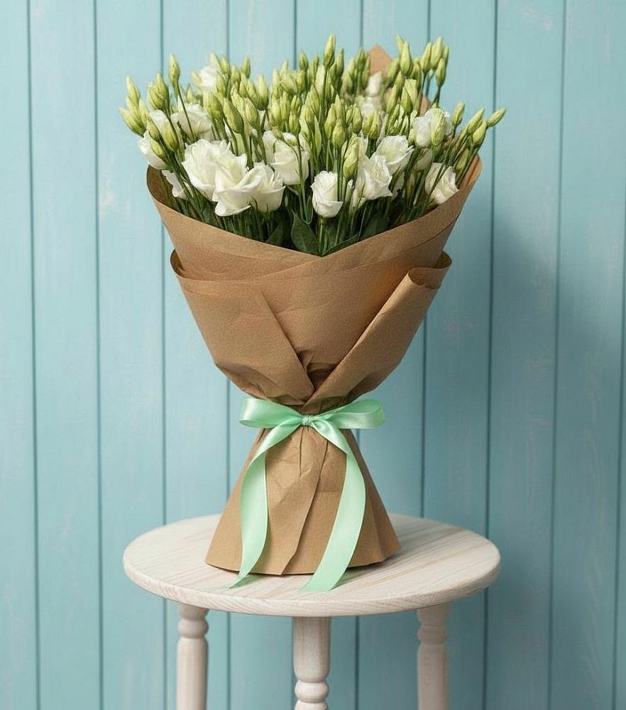 Букет цветов из: Лизиантусы в Мурино