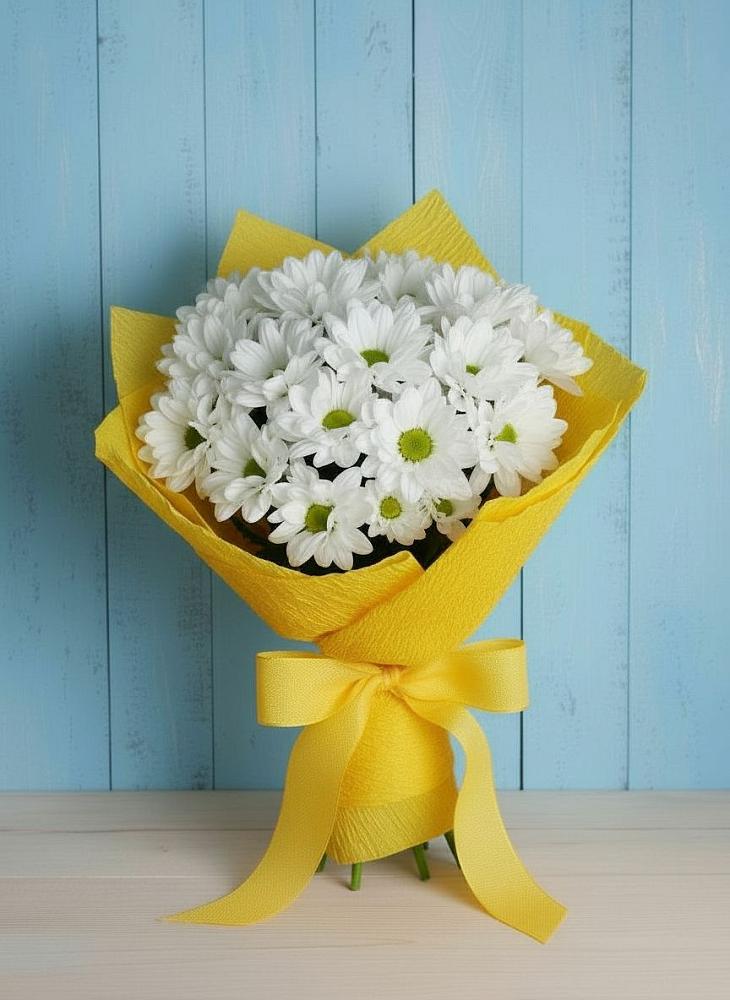 Букет цветов из: Хризантемы в Мурино