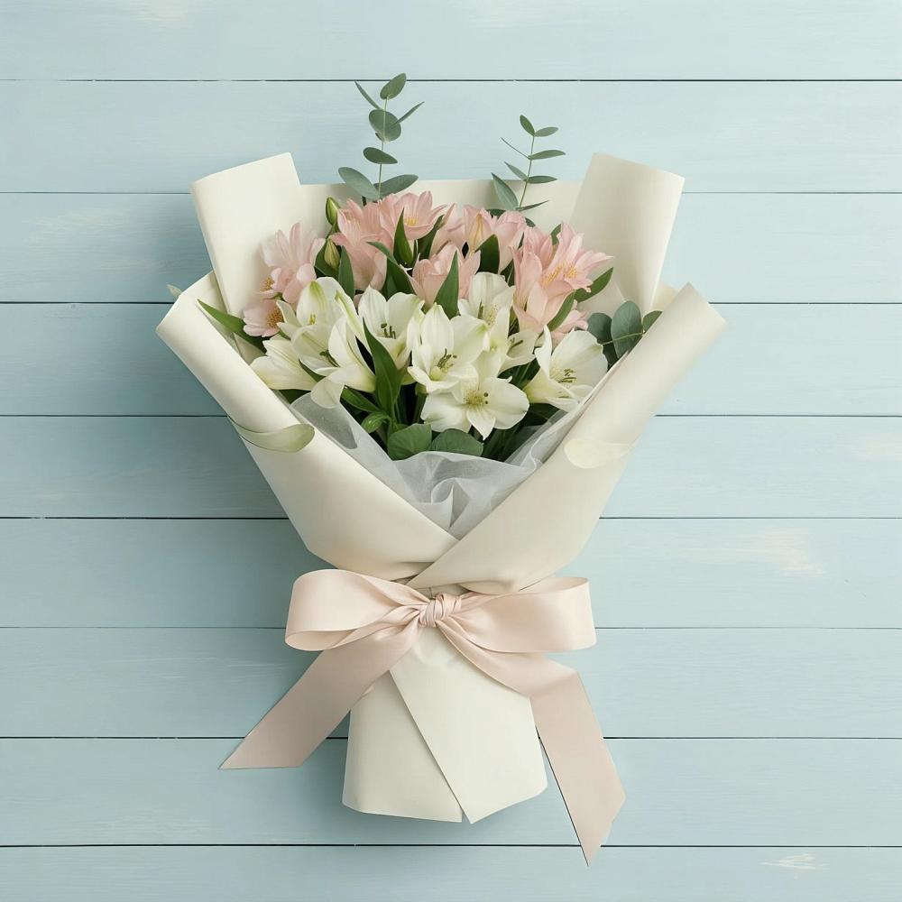 Букет цветов из: Альстромерии в Мурино