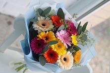 Букет цветов из:  Герберы #REPLACE_PRED# Мурино