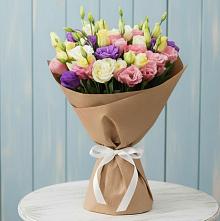Букет цветов из:  Лизиантусы в Мурино